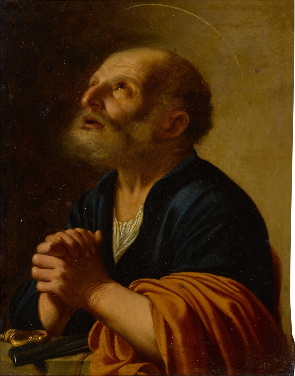 View full screen - View 1 of Lot 32. The penitent Saint Peter.
