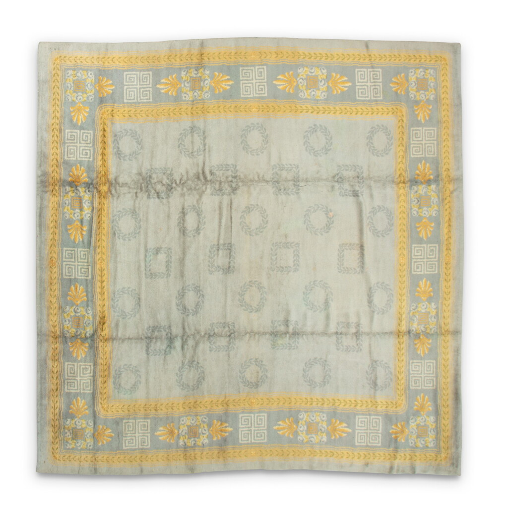 View full screen - View 1 of Lot 192. A Savonnerie wool carpet, Paris early 20th century .