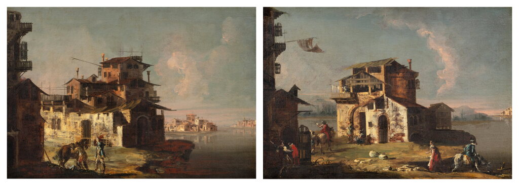 View full screen - View 1 of Lot 497. A Pair of Capricci.