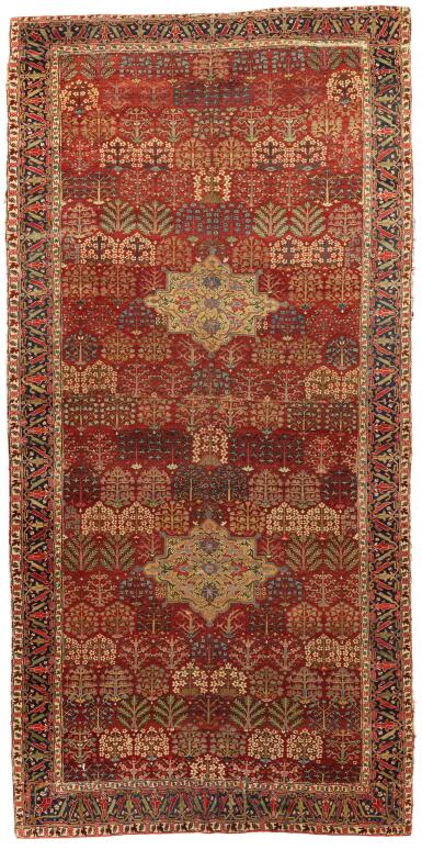 View full screen - View 1 of Lot 154. A Northwest Persian gallery carpet, early 19th century.