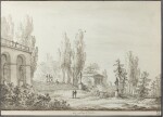 A pair of views of the Boboli gardens | Vues des jardins de Boboli