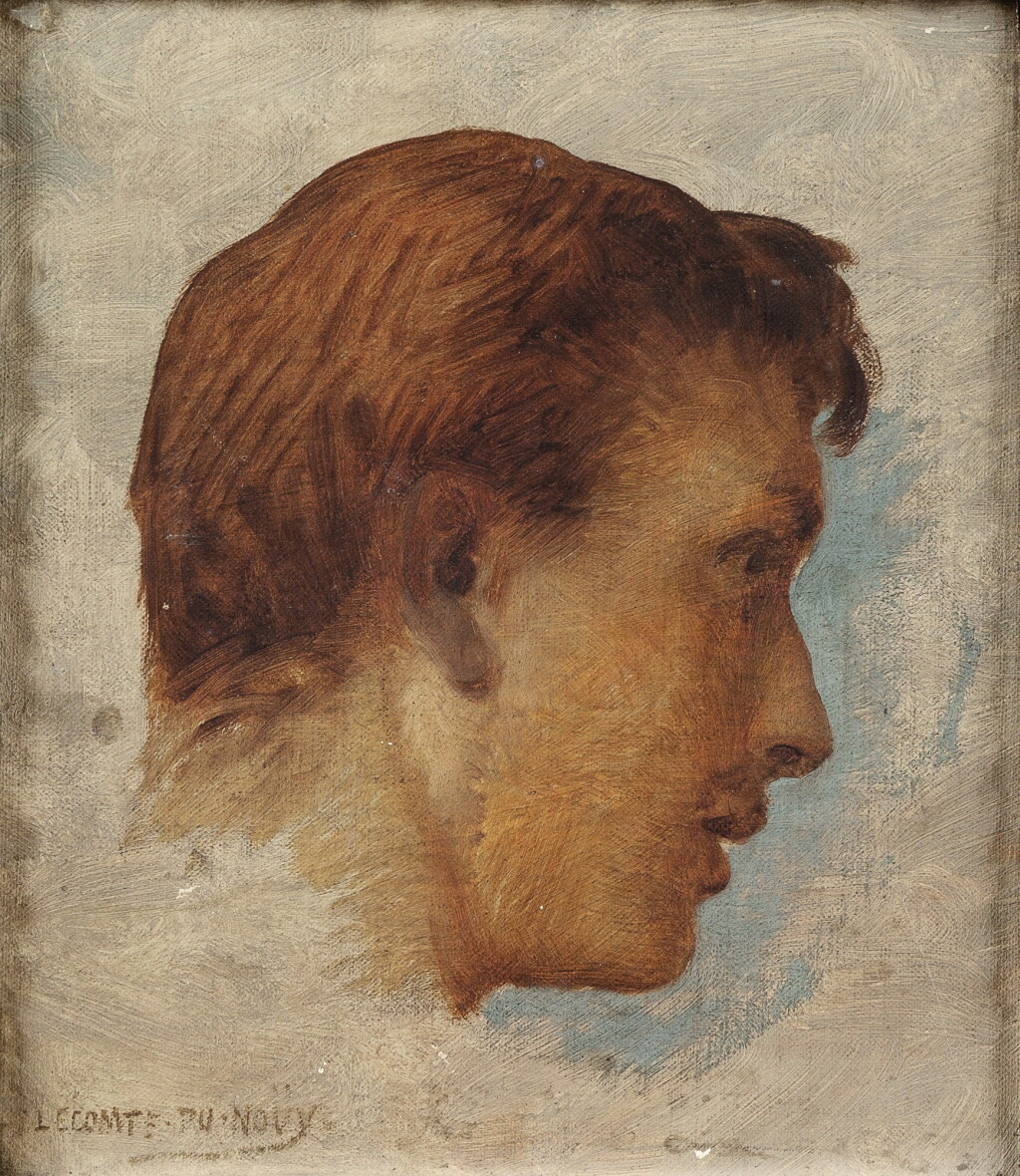 View full screen - View 1 of Lot 73. Portrait of Jacques Lecomte du Nouÿ (1885-1961), the artist's son.