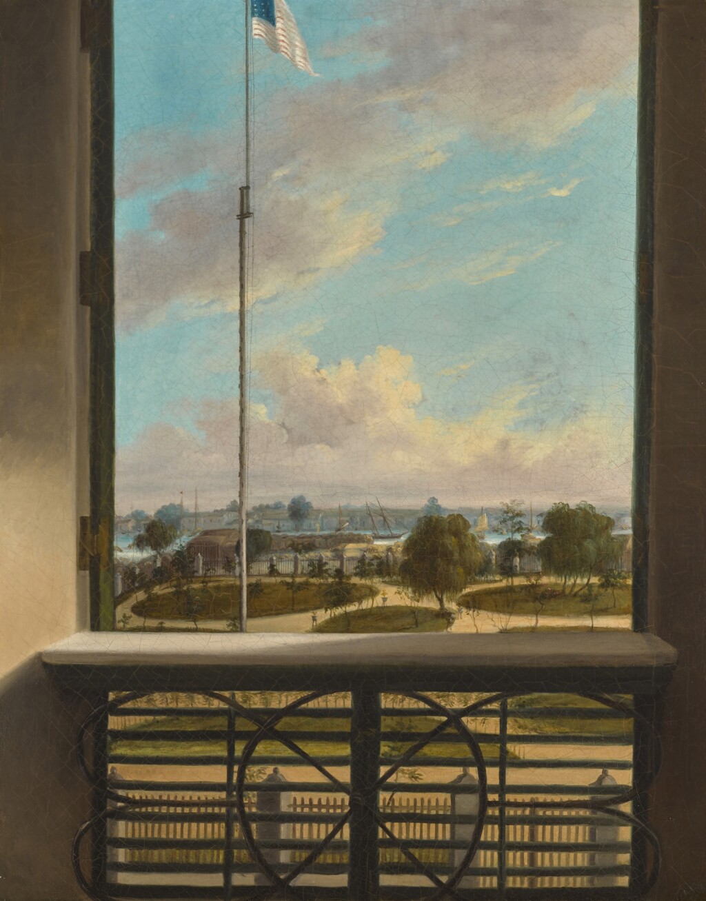 Chinese School, 1845–50 — View from the American Hong, Canton