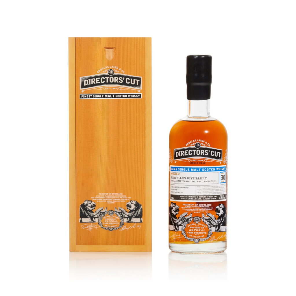 View full screen - View 1 of Lot 269. Port Ellen Douglas Laing Directors' Cut 30 Year Old 51.7 abv 1982 (1 BT70).
