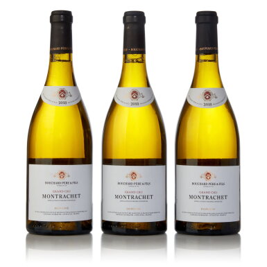 View full screen - View 1 of Lot 168. Le Montrachet 2018 Bouchard Père et Fils (3 BT).
