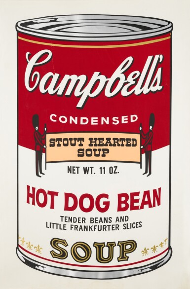 View full screen - View 1 of Lot 84. Hot Dog Bean (F. & S. II.59).