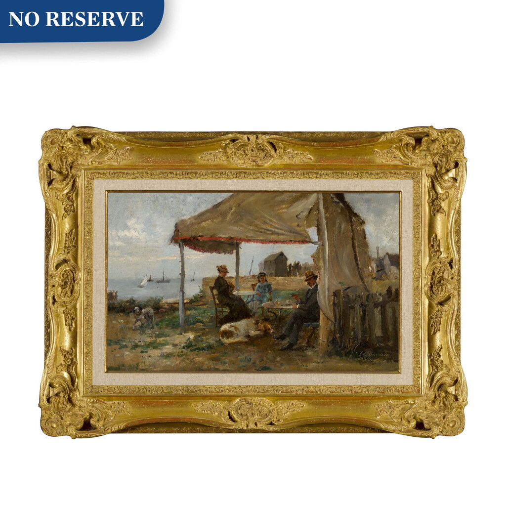 View full screen - View 1 of Lot 266. A PICNIC BY THE SHORE.
