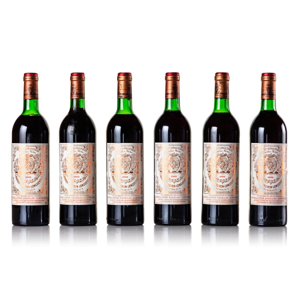 View full screen - View 1 of Lot 395. Château Pichon Longueville, Baron 1982 (12 BT).