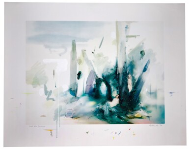 View full screen - View 1 of Lot 262. Soft Blue Landscape (L. 114).
