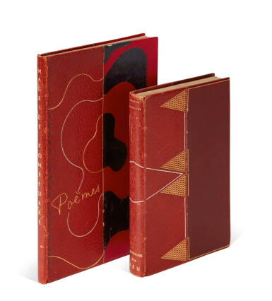 View full screen - View 1 of Lot 50. Fombeure | Two works in bindings by Legrain, 1947.