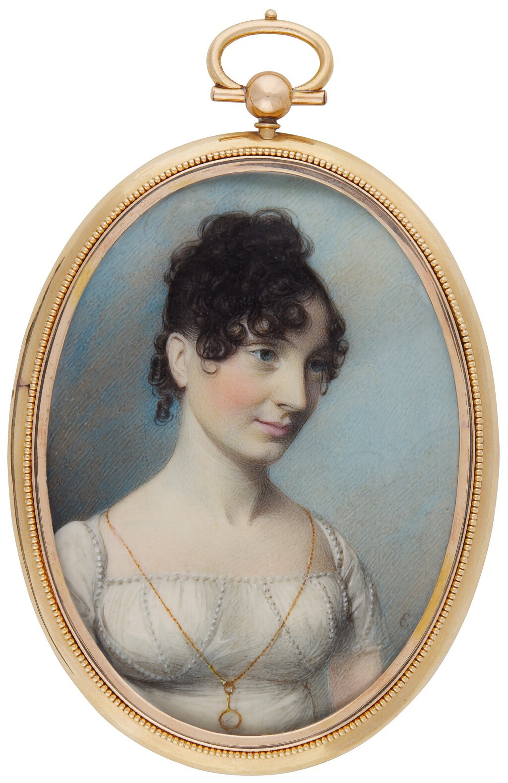 View full screen - View 1 of Lot 321. GEORGE ENGLEHEART | PORTRAIT OF MRS CRAWFORDc.