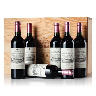 View full screen - View 1 of Lot 191. Château La Mission Haut-Brion 2016 (6 BT).
