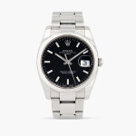 Datejust, référence 115200, montre bracelet en acier avec date, vers 2016