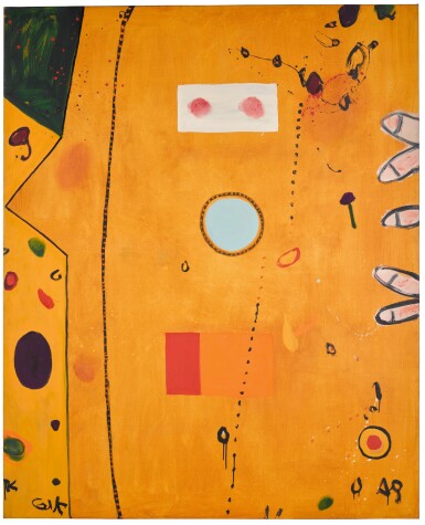 View full screen - View 1 of Lot 693. ALAN DAVIE | KEEP YOUR FINGERS CROSSED.