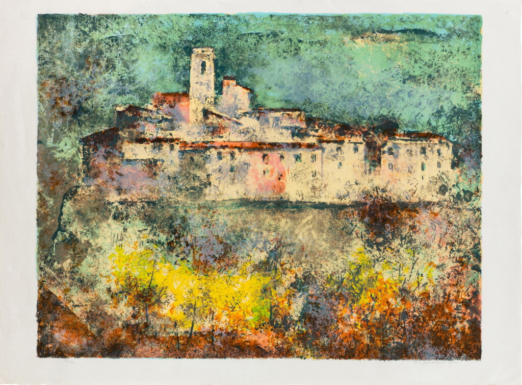 Voir en plein écran - Voir 1 du lot 69. Vũ Cao Đàm(1908 - 2000) | Saint-Paul-de-Vence.