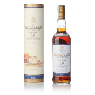 View full screen - View 1 of Lot 33. The Macallan 18 Year Old Sherry Oak 43.0 abv 1985 (1 Bottle 70cl).