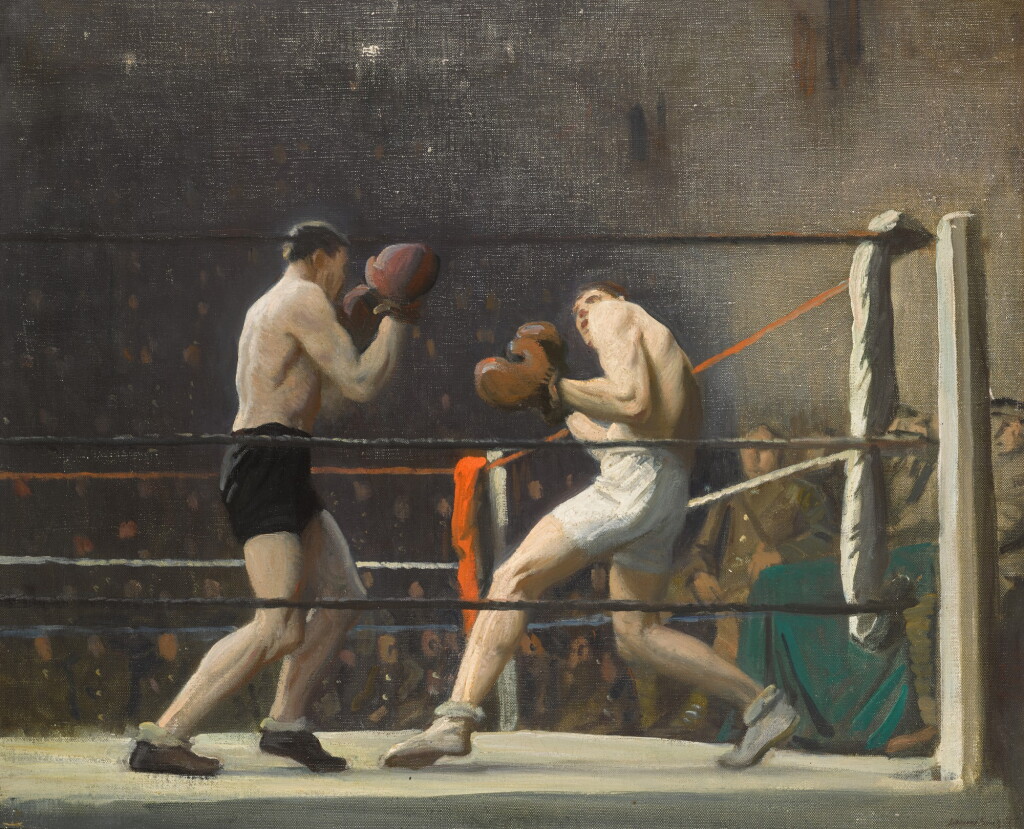 全萤幕检视 - 查看41Boxing in Camp (The Light Heavy-Weights)的1