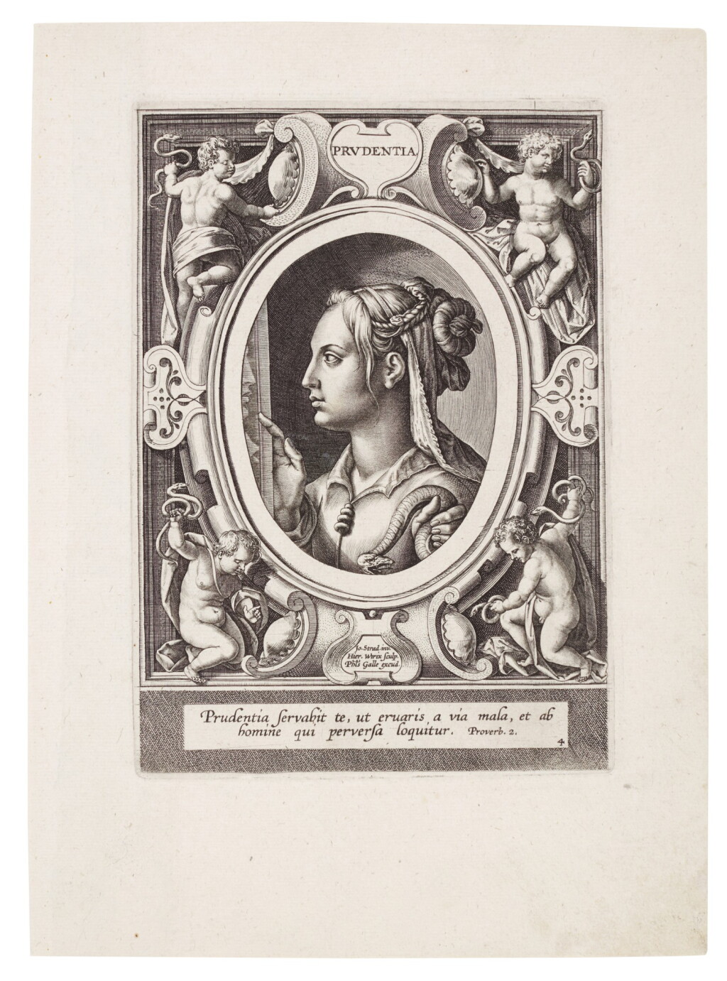 View full screen - View 1 of Lot 45. The Seven Virtues (New Holl. 263-270).