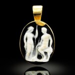 Italian, late 16th/17th century | Cameo of two figures, probably Diana and Meleager
