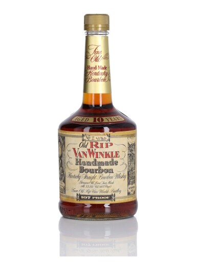 View full screen - View 1 of Lot 117. Old Rip Van Winkle 10 Year Old 90 Proof NV (1 BT 75cl).
