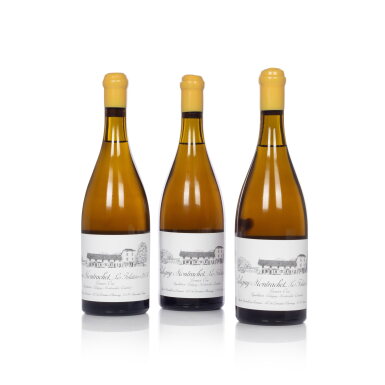 View full screen - View 1 of Lot 540. Puligny Montrachet, Les Folatières 2014 Domaine d'Auvenay (3 BT).