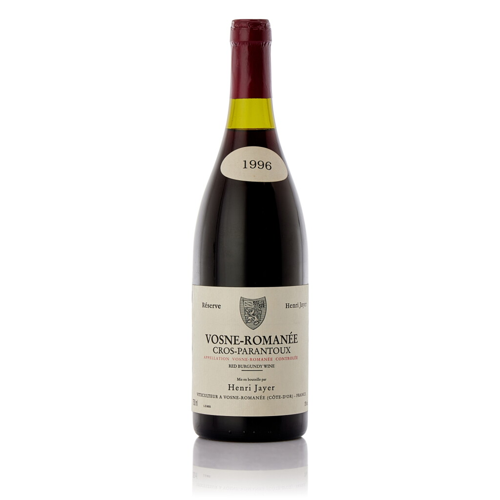 View full screen - View 1 of Lot 2458. Vosne Romanée, Cros Parantoux 1996 Henri Jayer (1 BT).