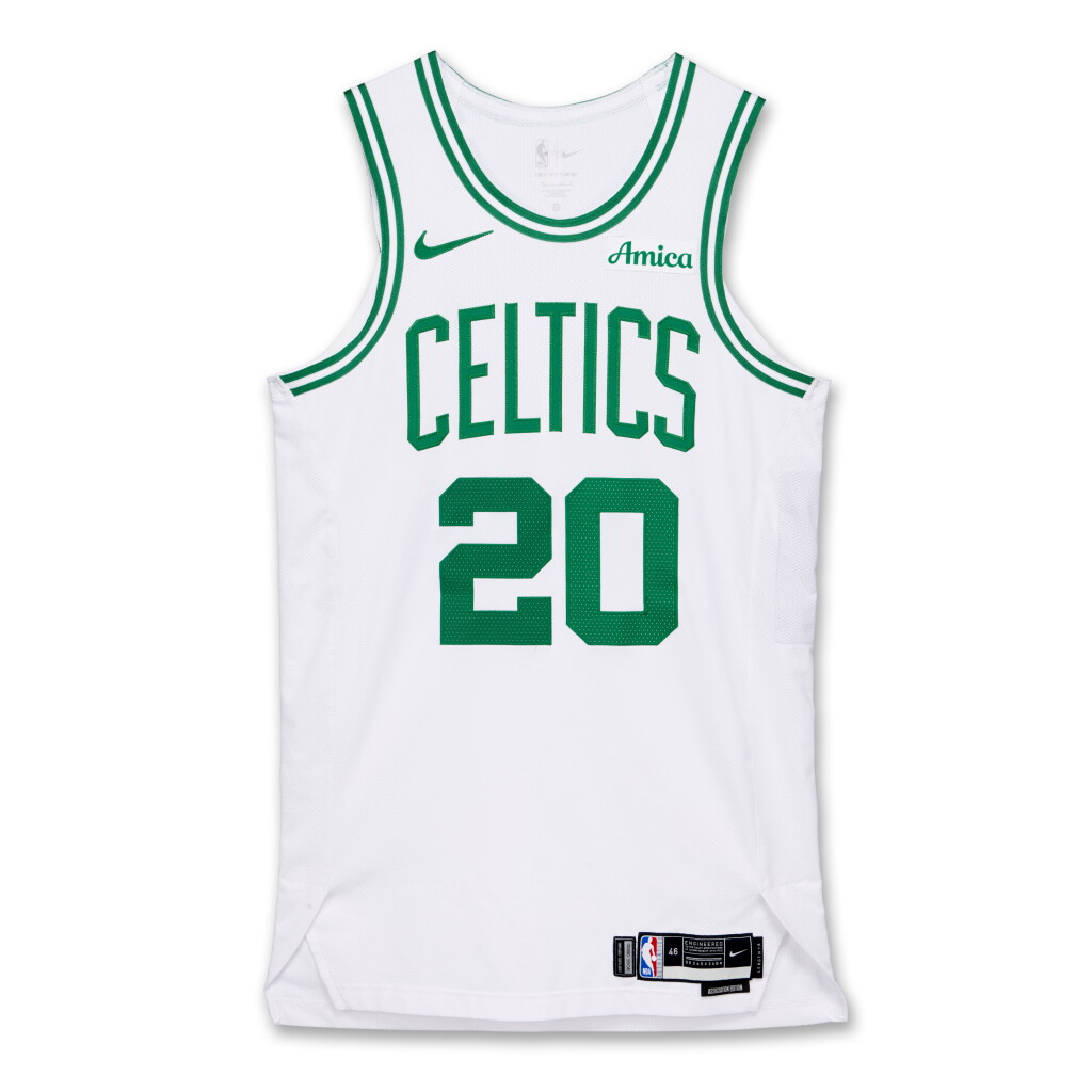 View full screen - View 1 of Lot 56. JD Davison Boston Celtics 2025 NBA Playoffs Eastern Conference Round 1 Game Issued Association Edition Jersey | Game 1 | Probable Wear | Playoff Debut.