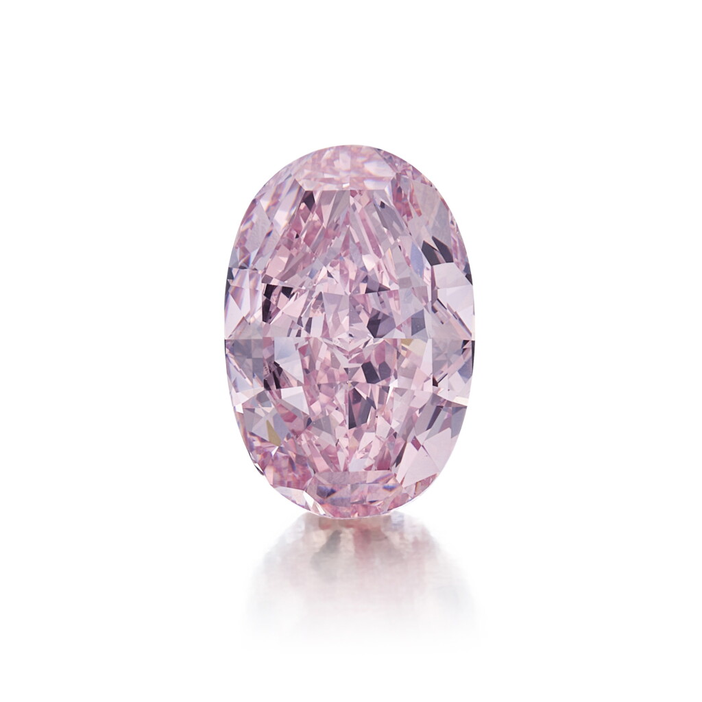 View full screen - View 1 of Lot 91. Extraordinary Fancy Pink Diamond Ring.