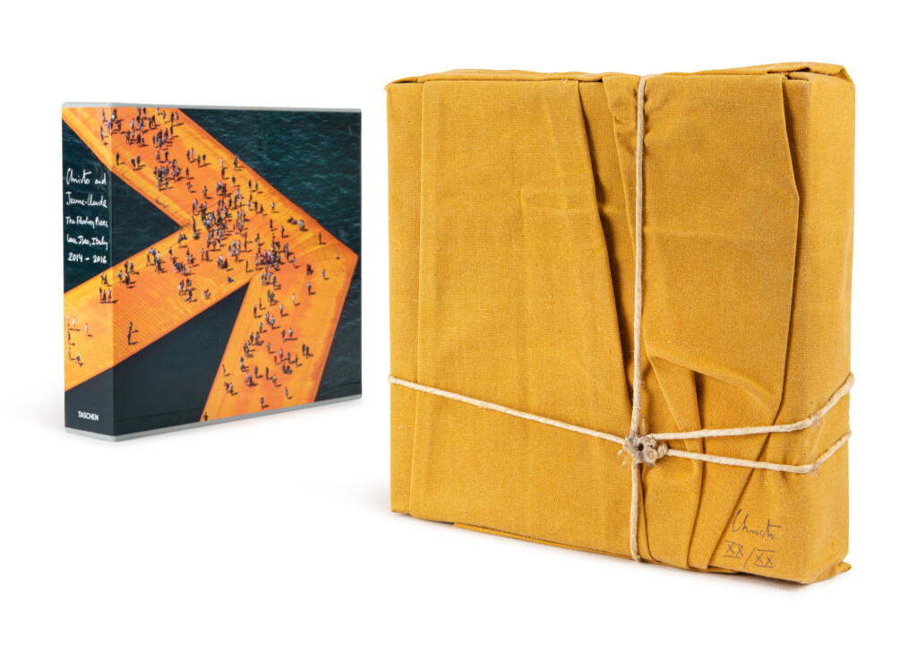 View full screen - View 1 of Lot 511. Wrapped Book and The Floating Piers.