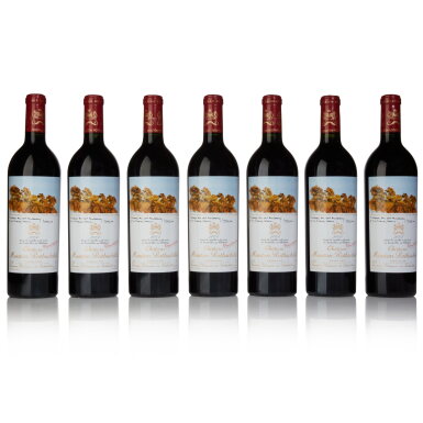 View full screen - View 1 of Lot 634. Château Mouton Rothschild 2004 (7 BT).
