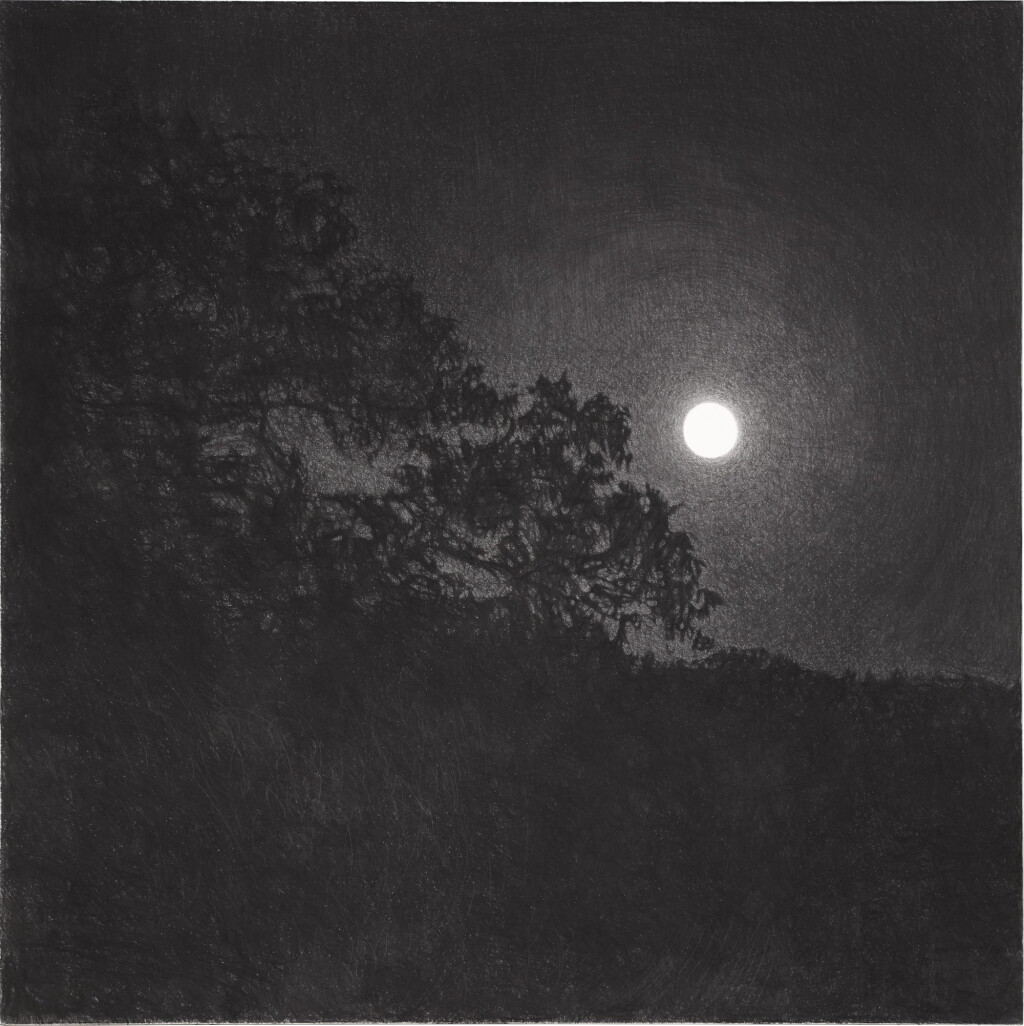 View full screen - View 1 of Lot 26. Honda Takeshi (b. 1958) | Walking in the Mountains - October (The Moon with Walnut Trees) .