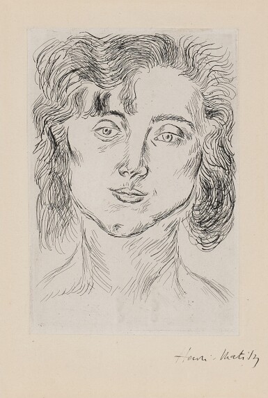 View full screen - View 1 of Lot 116. Mlle. M. M. (see Duthuit Bks. 2).