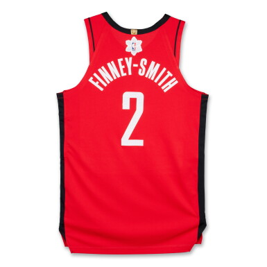 View full screen - View 1 of Lot 56. Dorian Finney-Smith ‘Christmas Day’ Houston Rockets 2025-2026 Game Issued Icon Edition Jersey | Probable Wear.