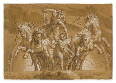 View full screen - View 1 of Lot 17. Apollo Driving the Chariot of the Sun.