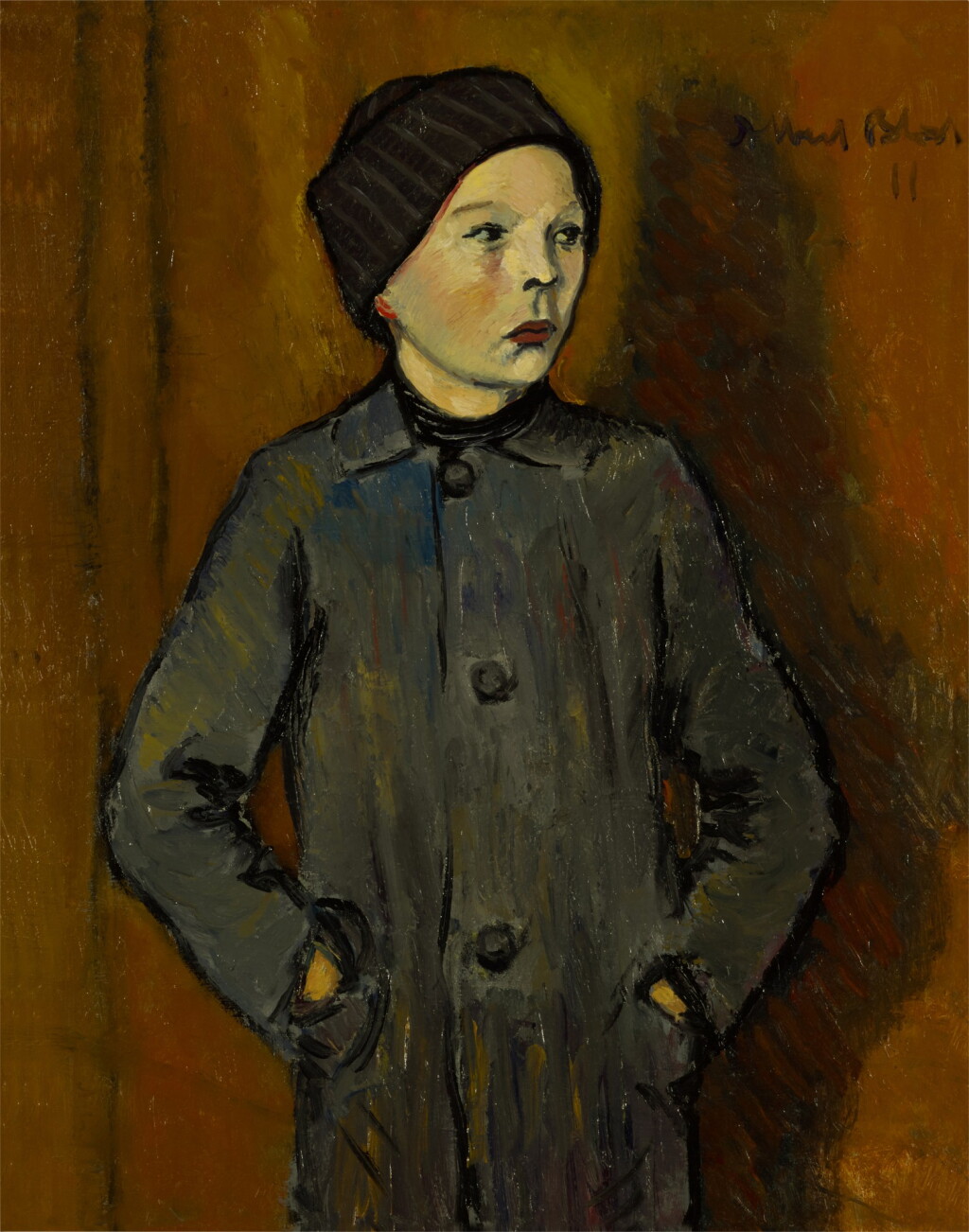 View full screen - View 1 of Lot 151. Knabenbildnis (Portrait of a Boy).