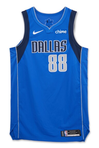 View full screen - View 1 of Lot 32. Markieff Morris ‘Christmas Day’ Dallas Mavericks 2023-2024 Game Worn Icon Edition Jersey.