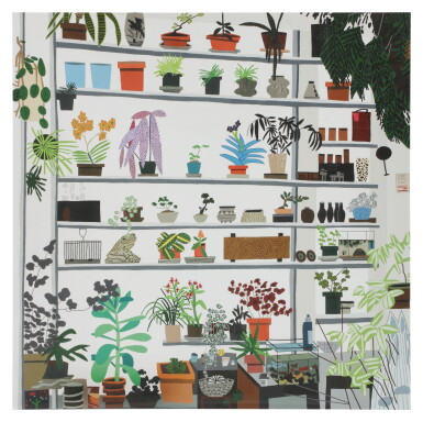 View full screen - View 1 of Lot 71. AFTER JONAS WOOD | LARGE SHELF STILL LIFE.