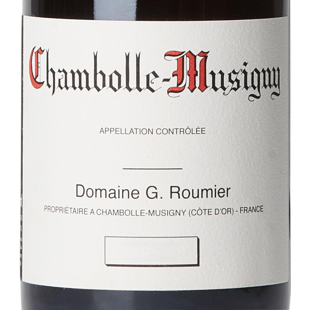 View full screen - View 1 of Lot 1372. Chambolle Musigny 2020 Domaine Georges Roumier (3 BT).