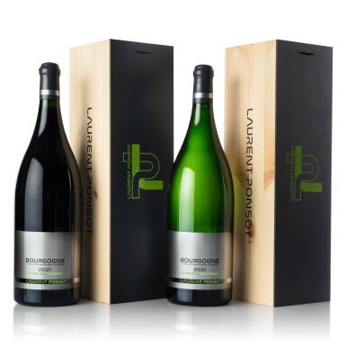 View full screen - View 1 of Lot 159. Bourgogne, Cuvée des Peupliers & Cuvée du Perce-Neige 2021 Laurent Ponsot (2 JM30).