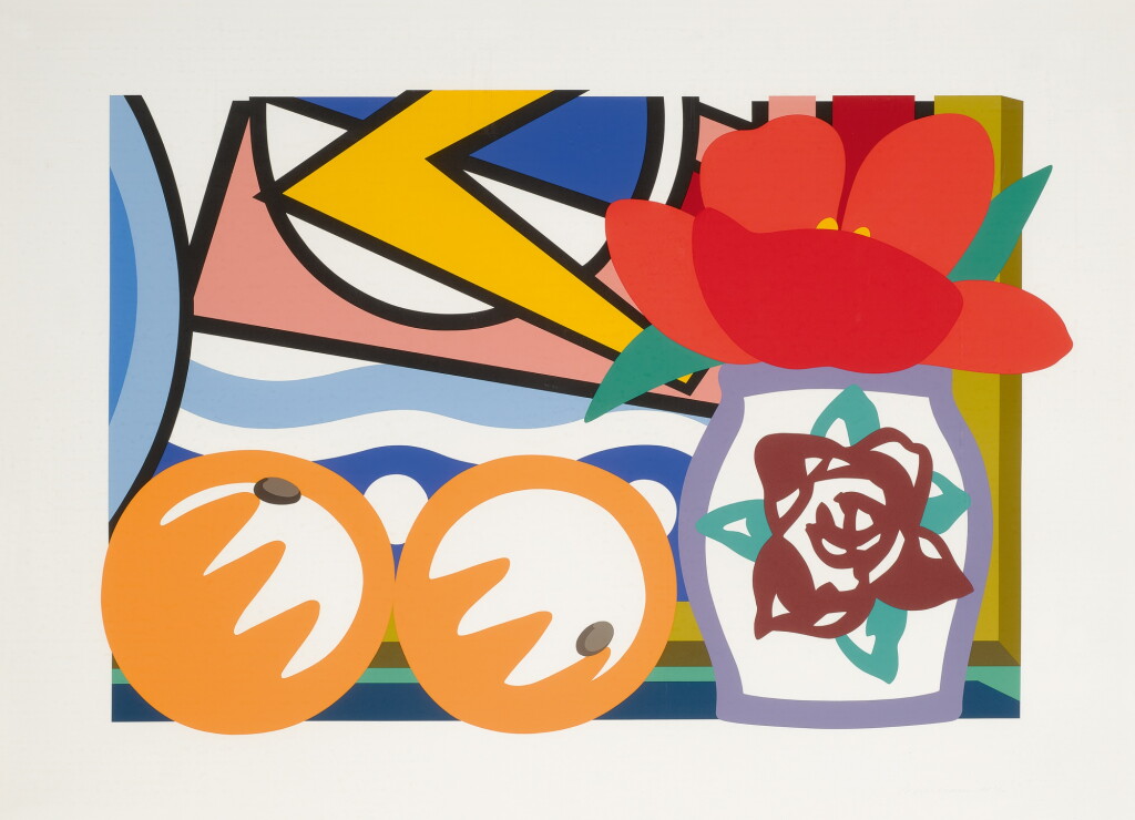 View full screen - View 1 of Lot 175. Still Life with Lichtenstein and Two Oranges.