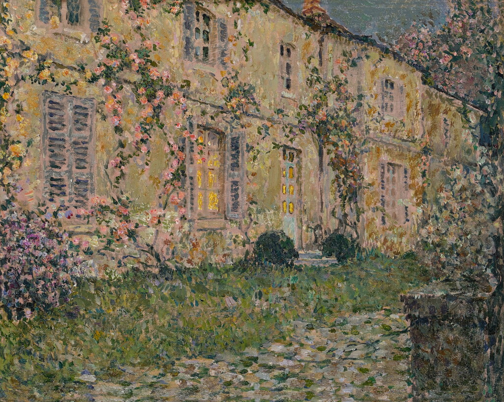 View full screen - View 1 of Lot 502. La Maison aux roses.