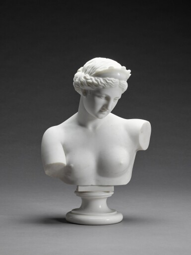 View full screen - View 1 of Lot 56. Bust of the Venus di Capua.