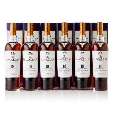 View full screen - View 1 of Lot 6423. The Macallan 18 Year Old 43.0 abv 1995 (12 BT70).