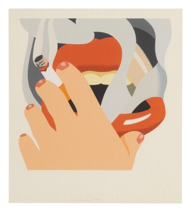 View full screen - View 1 of Lot 62. TOM WESSELMANN | SMOKER.