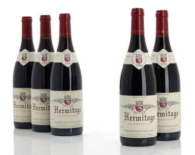 View full screen - View 1 of Lot 1012. Hermitage Rouge 1998 Jean-Louis Chave (12 BT).
