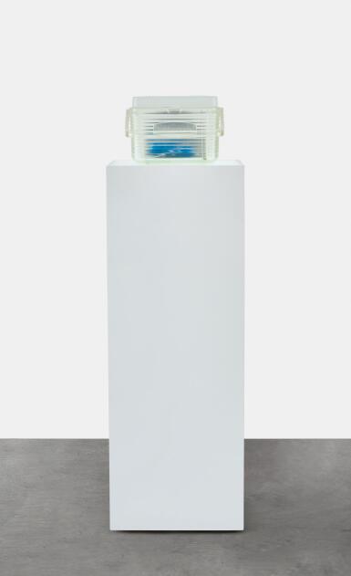 View full screen - View 1 of Lot 583. JOSH KLINE 喬斯·克萊恩 | SLEEPING UNDER THE KITCHEN TABLE 在廚房的桌子底下睡覺.