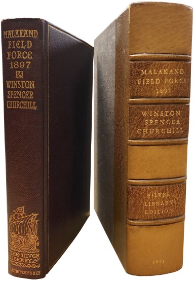 View full screen - View 1 of Lot 5. Winston S. Churchill | The Story of the Malakand Field Force... London: Longmans, Green and Co., 1899.