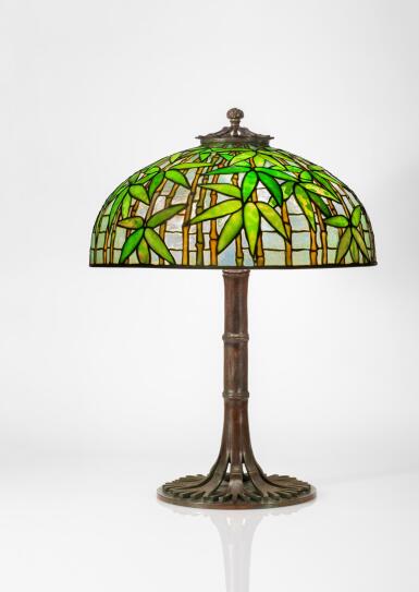 View full screen - View 1 of Lot 312. “Bamboo” Table Lamp.