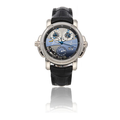 View full screen - View 1 of Lot 308. ULYSSE NARDIN | SONATA SILICIUM 670-85 LIMITED EDITION 032/500 A WHITE GOLD AUTOMATIC WINDING WRISTWATCH CIRCA 2019.