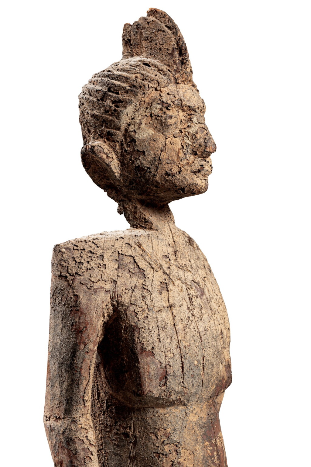 View full screen - View 1 of Lot 106. Statue, Lobi, Burkina Faso | Lobi figure, Burkina Faso.